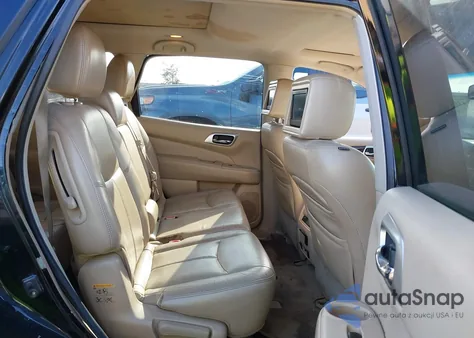 2013 Nissan Pathfinder Platinum z USA, uszkodzony, nr VIN 5N1AR2MN7DC665912